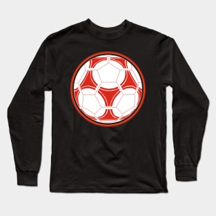 Manchester United Soccer Ball Long Sleeve T-Shirt